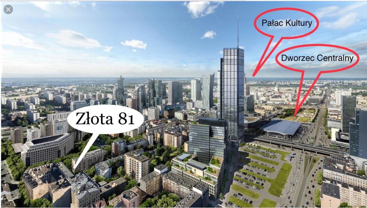 Centrum Zlota 81 Warszawa Eksteriør billede